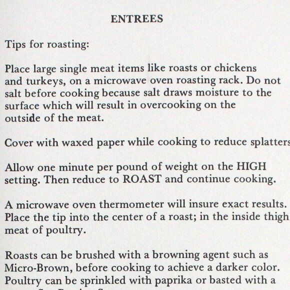 The Food Processor & Microwave Oven Cookbook Printed 1978 - Picture 8 of 12